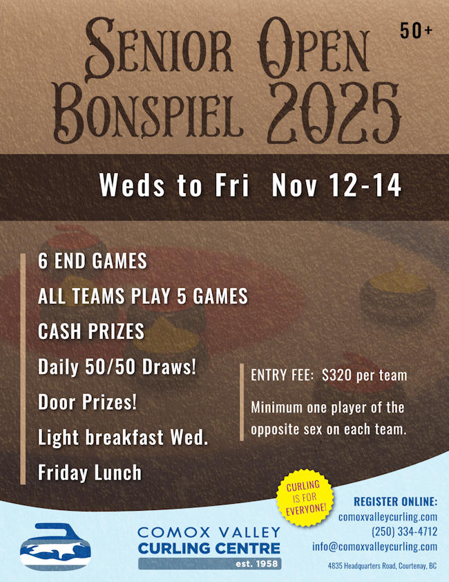 Senior Open Bonspiel 2025